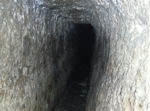 Entrance to Hezekiah's tunnel