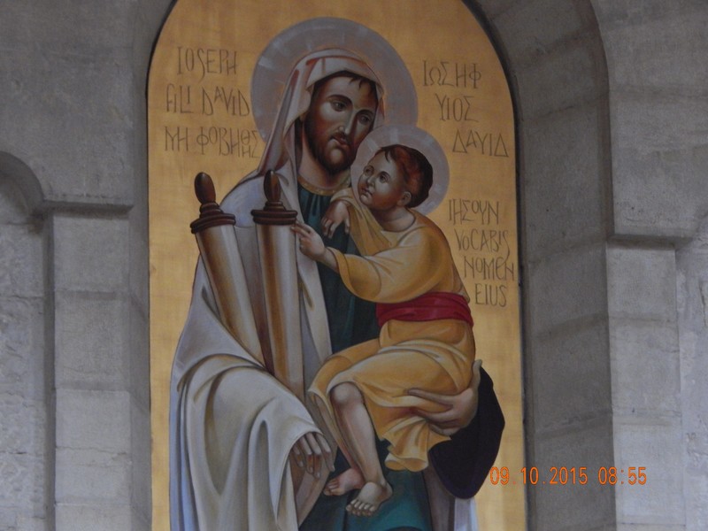Joseph and the Child Jesus (St. Catherine's)