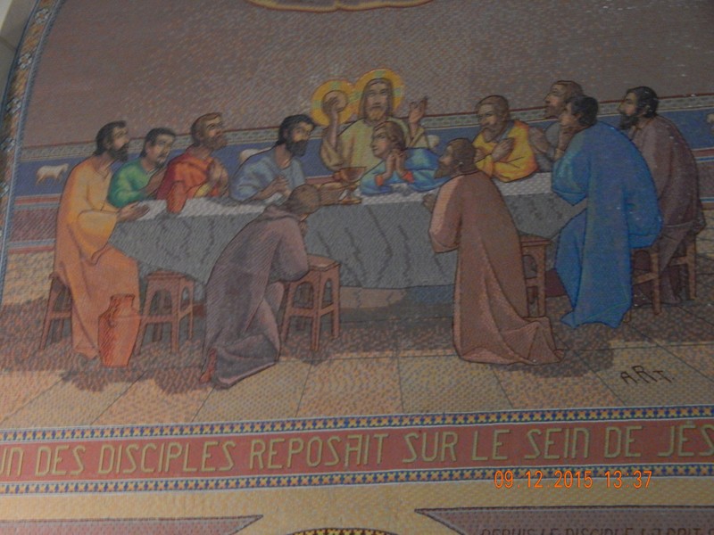 Mosaic of the Last Supper