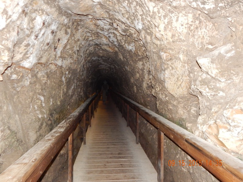 Water Tunnel dug in C9 BC to protect the city's water supply from outside attack.
