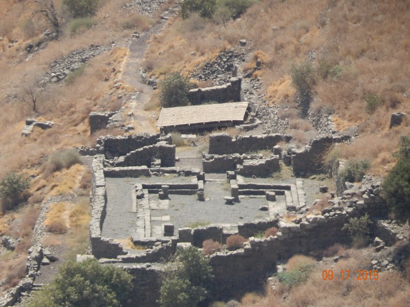 Ruins of the Synagogue of Gamla
