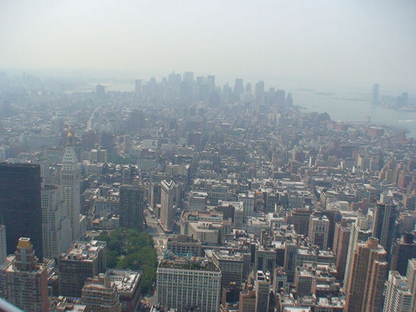 Central Park viewed from Empire State Building