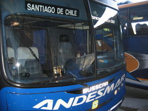my transport to Santiago