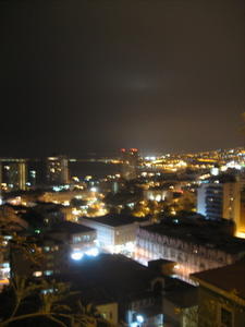 nighttime in Valparaiso