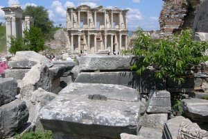 The Library at the Ephesus ruins