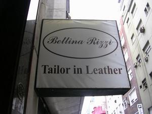 Bettina, the leather tailor