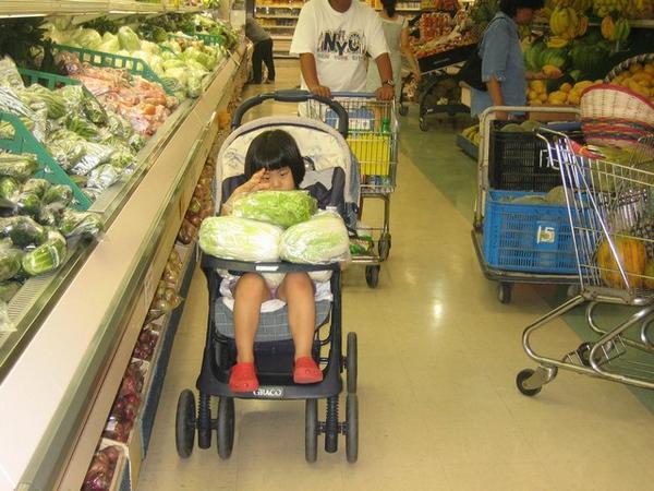 Who needs a shopping cart...