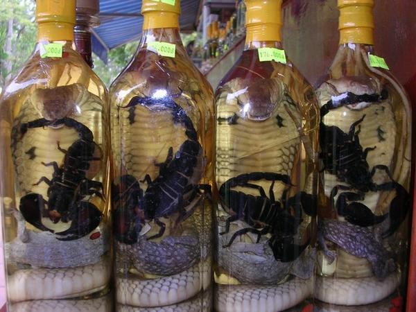 Cu Chi Tunnels: Snake & Scorpion Wine