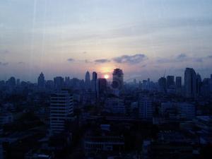 Sunrise Over Bangkok