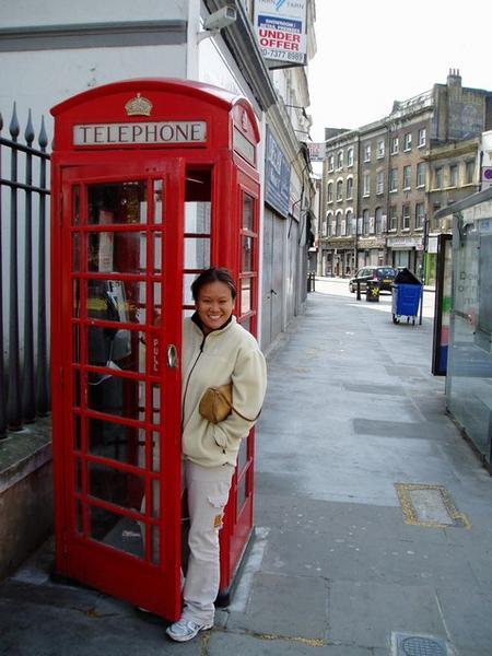 Iconic phone booth