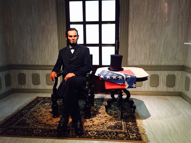 Wax Image of Abraham Lincoln