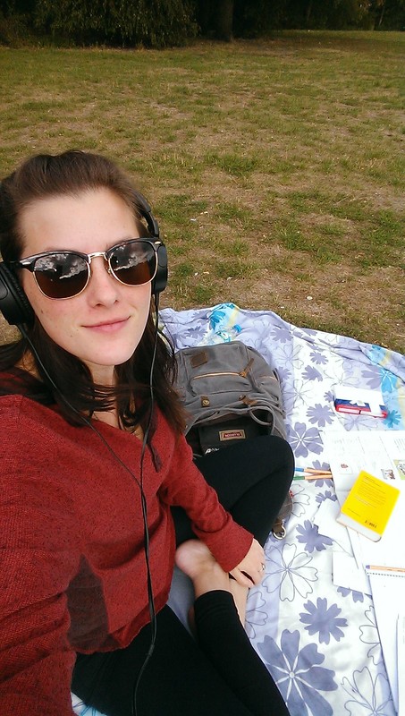 German study in the park :P
