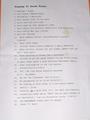 House 61 (Corinna's flat) rules, written by the irish men of house 61, obviously