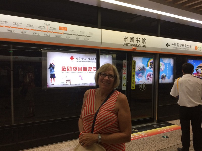 Shenyang's sleek subway system