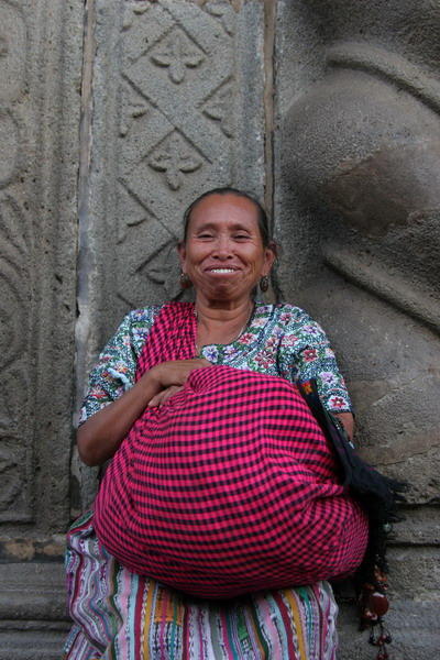 Mayan Lady with a Big Smile