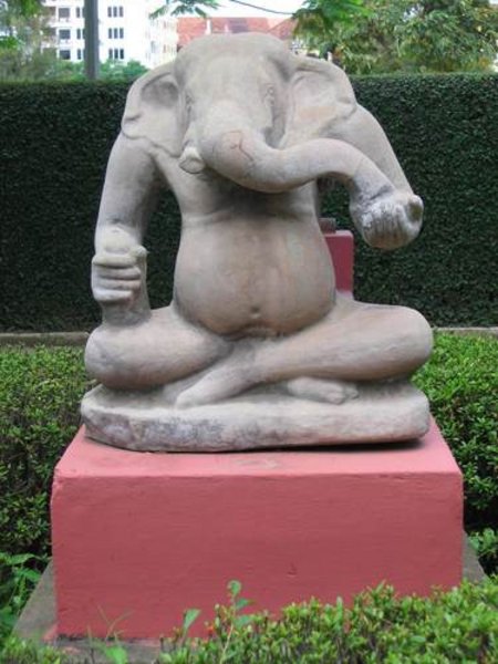 A National Museum statue