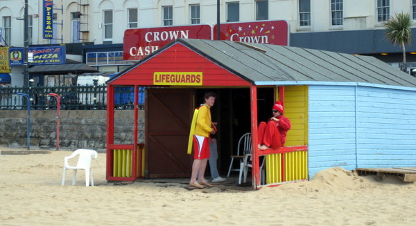Life as a Margate lifeguard, it's slightly different to one in Manly :-)
