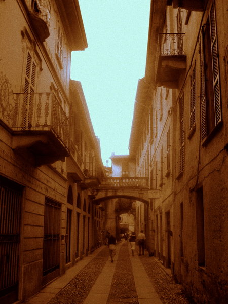 The streets of Orta San Giulio
