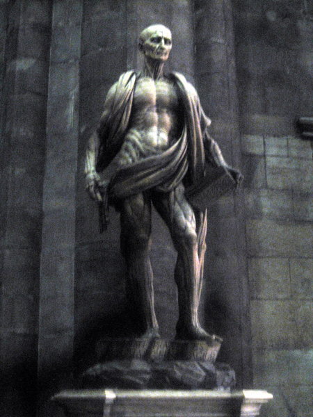St. Bartholomew statue