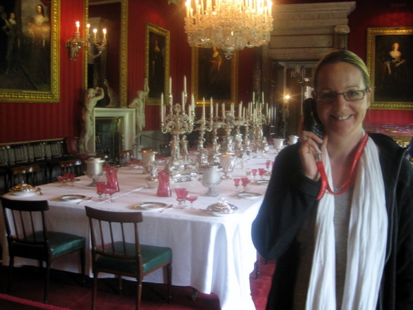 Chatsworth house formal dining room, dinner anyone?