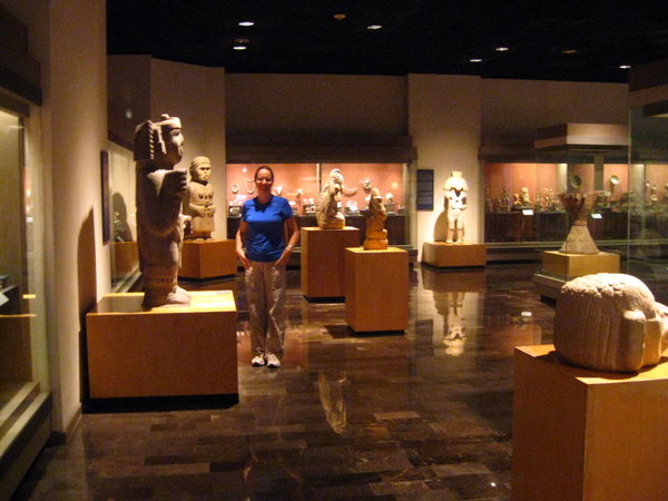 We literally spent hours in the Anthropology Museum
