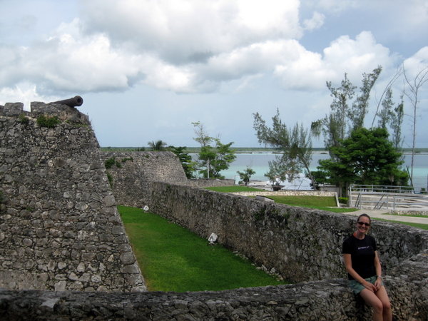 The old spanish fort in Bacalar