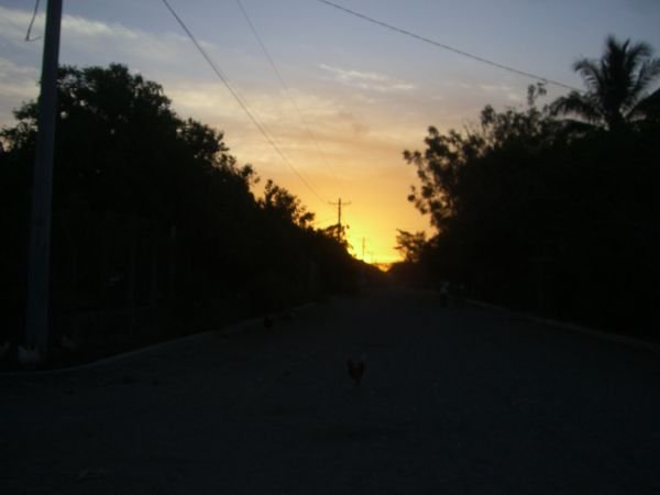 Sunrise in Romero