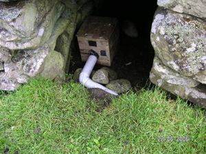 A Petrel nesting box