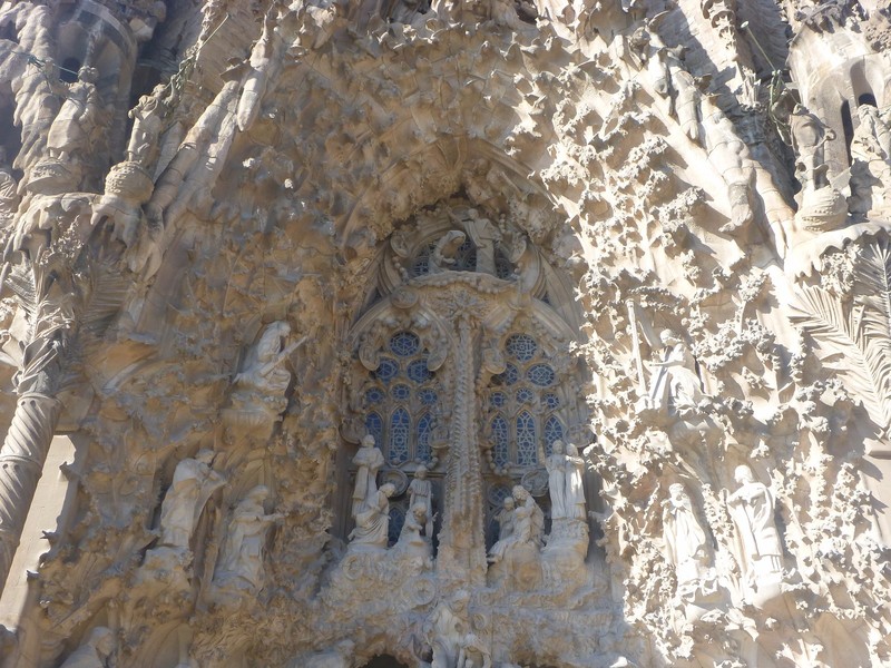 Sagrada Familia, detail of door