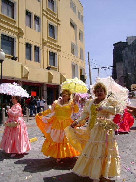 carnival in Quito