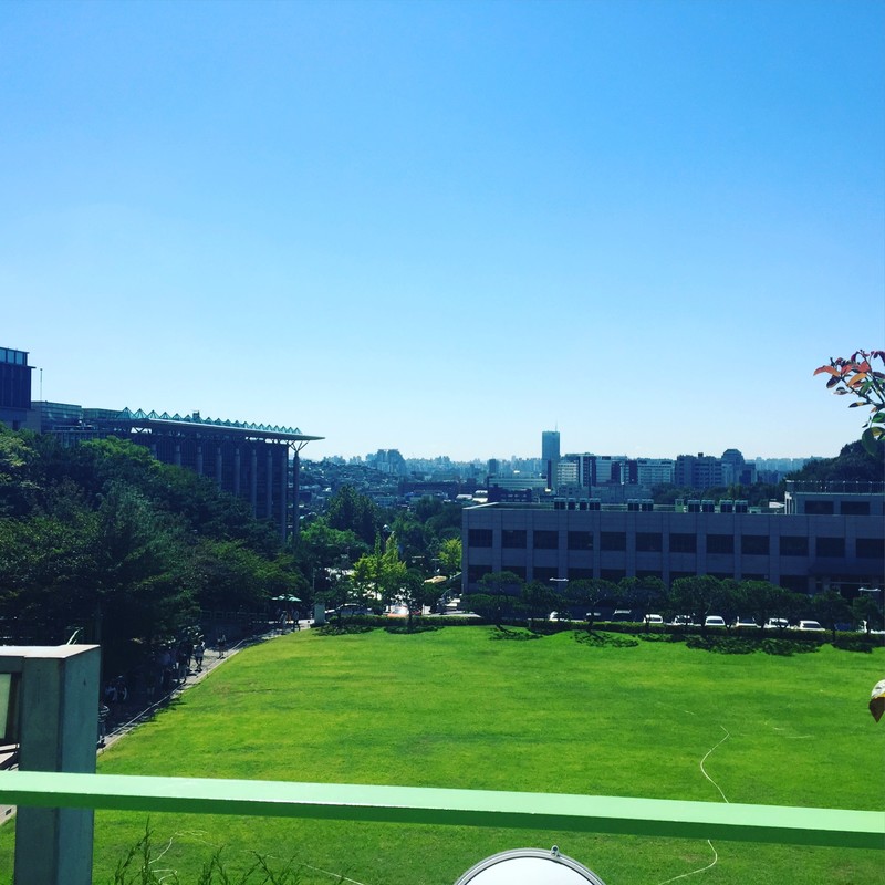 View from the Business Building