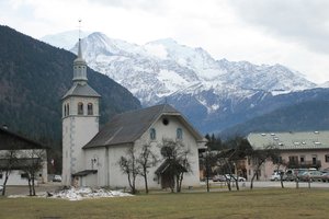 Servoz church