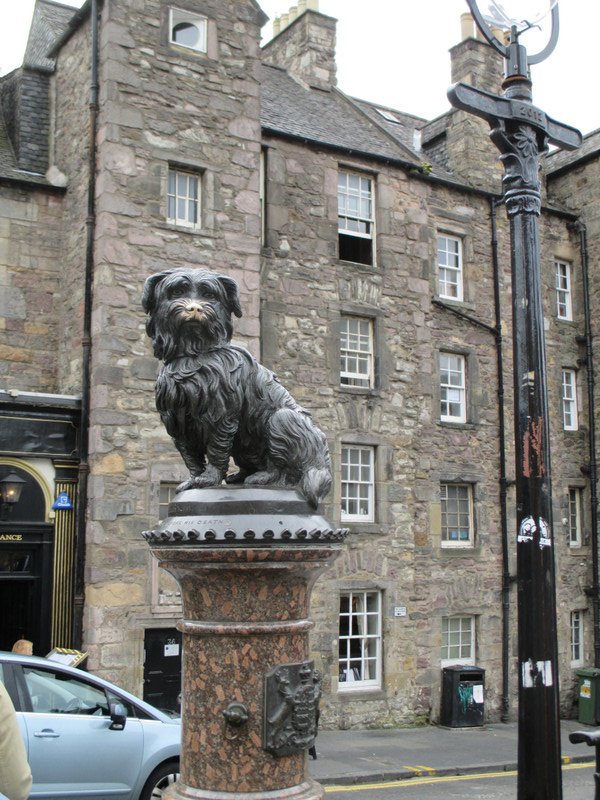 GreyFriaris Bobby terrier, famous for visiting his owner's grave everyday