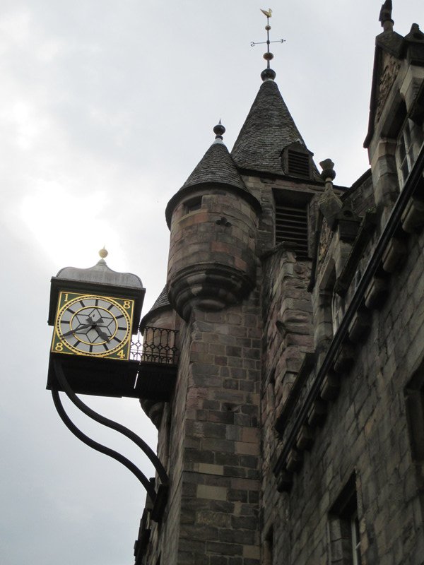 Interesting architecture along the Royal Mile