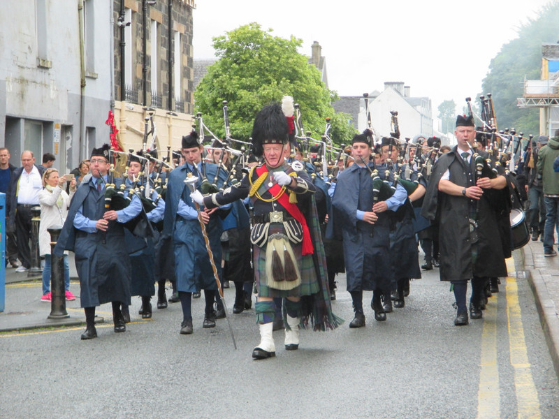 Highland Games Procession