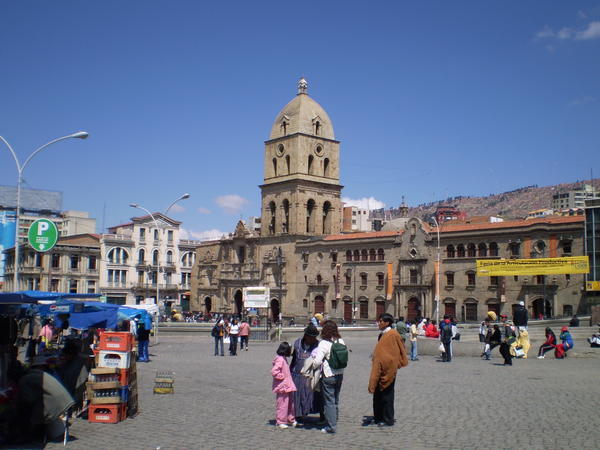 San Francisco square, La Paz