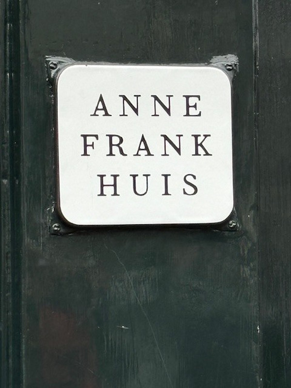 Outside Anne Franks House