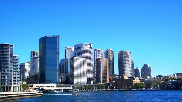 Sydney harbour view