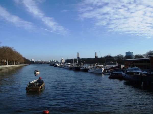 Boats on the Thames