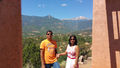 At Pikes Peak - Holding hand 