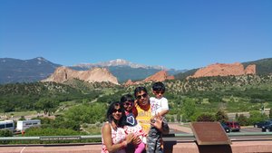 At Garden of the Gods