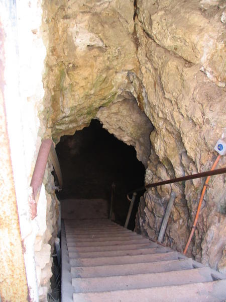 The path to the cave
