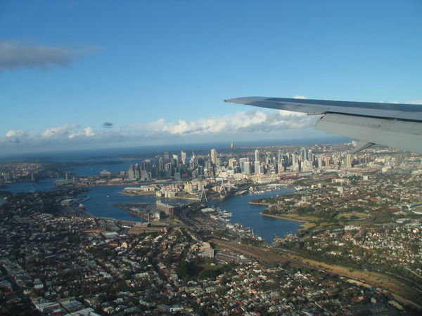 Sydney from above