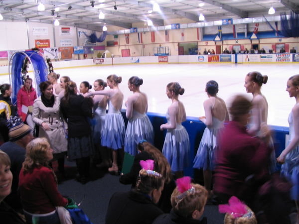 Jitterbugs get ready to take the ice...