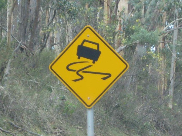 Crazy impossible sign