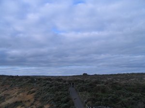 Landscape and clouds