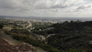 LA from a different Above
