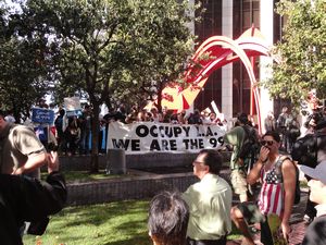 Occupy LA moves to Bank of America