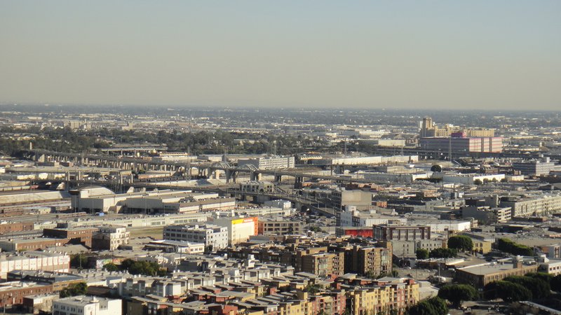 Looking over East LA