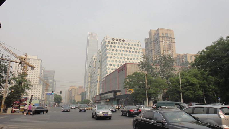 Downtown Beijing